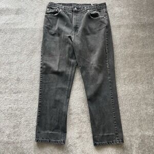 Northwest blue mens‎ jeans sz 34x30 black 80s 90s distressed made in USA baggy
